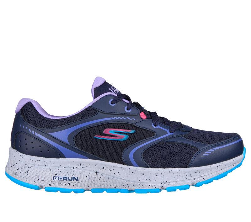 Women's Wide Fit Skechers 128285 Go Run Consistent Vivid Horizon Sneakers