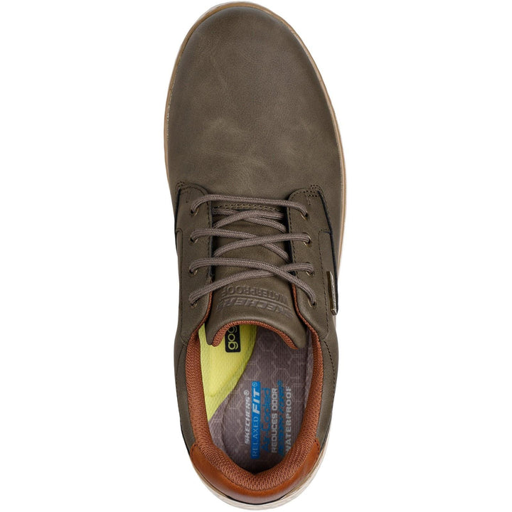 Men's Relaxed Fit Skechers 205234 Garlan Pryor Waterproof Sneakers