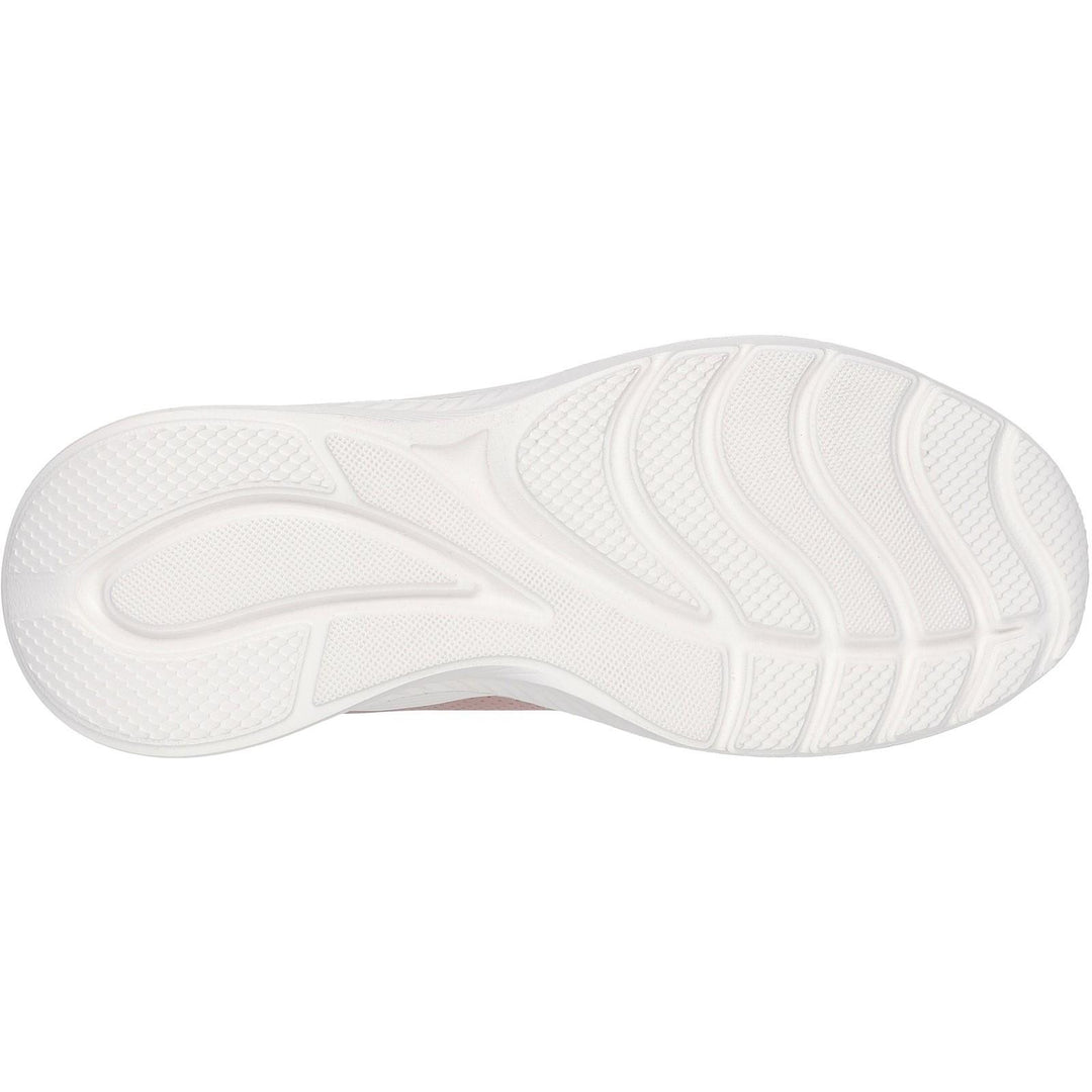 Women's Wide Fit Skechers 117485 Bobs Sport Squad Waves Just Wading Sneakers