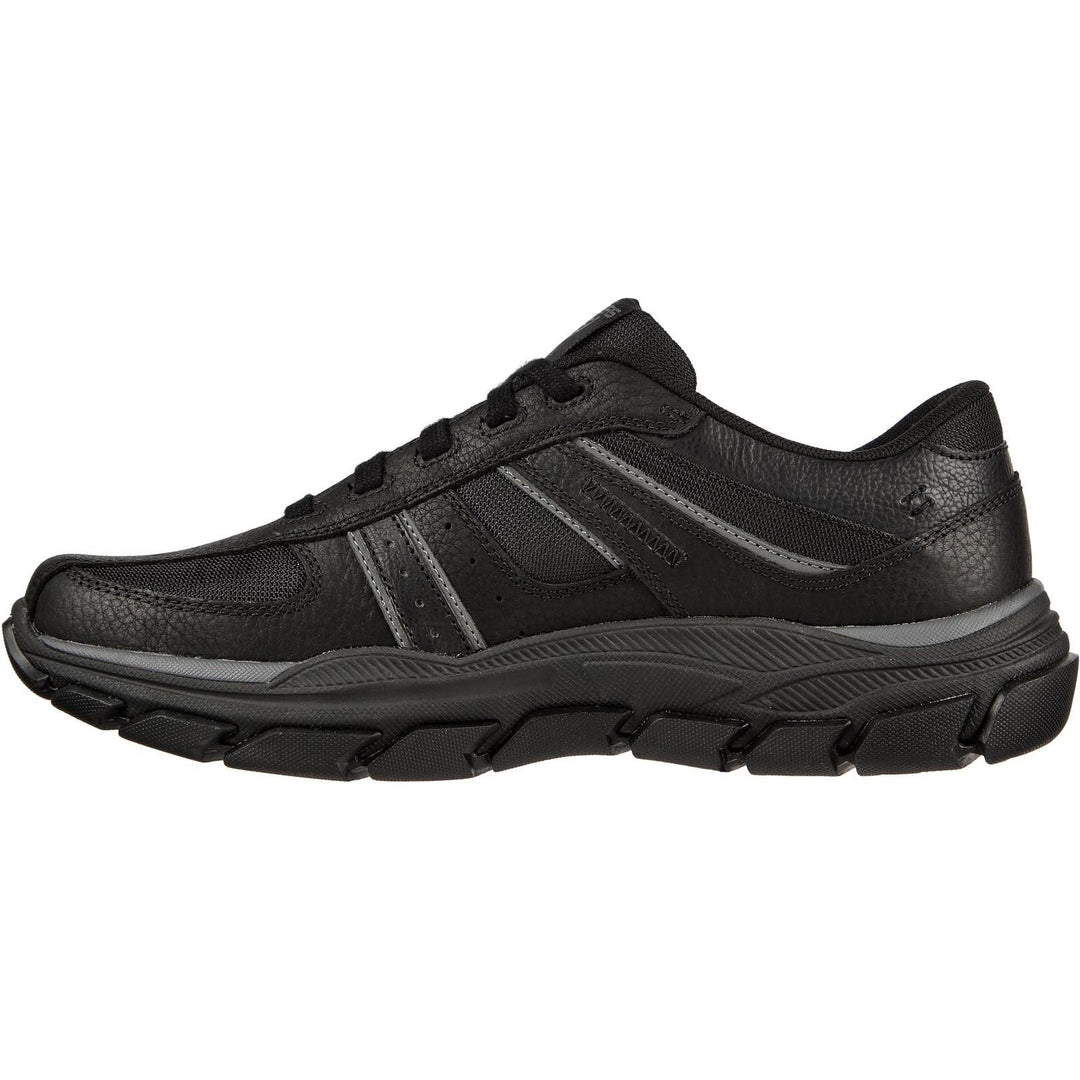 Men's Wide Fit Skechers 204330 Respected Lace Up Sneakers