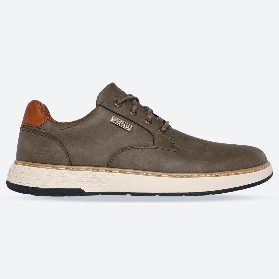Men's Relaxed Fit Skechers 205234 Garlan Pryor Waterproof Sneakers