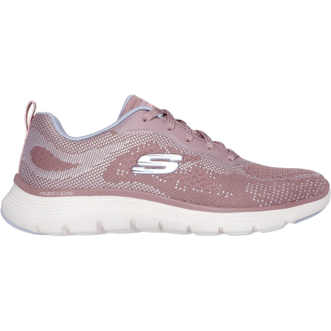 Women's Wide Fit Skechers 150210 Flex Appeal 5.0 Cruising Thru Sneakers