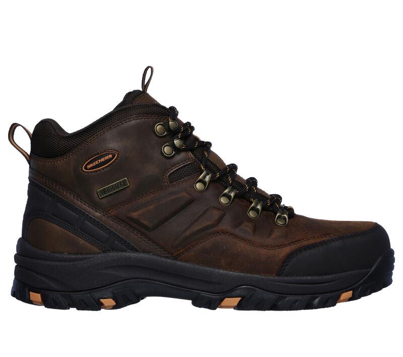 Men's Wide Fit Skechers 65529 Relaxed Fit Relment Traven Hiking