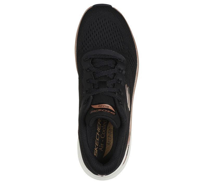 Women's Wide Fit Skechers Arch Fit 150067 2.0 Glow The Distance Sneakers