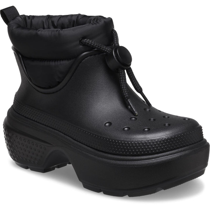 Unisex Wide Fit Crocs 209324 Stomp Puff Boots