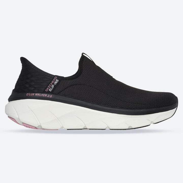 Women's Relaxed Fit Skechers 150099 Slip-ins Sport D'lux Walker 2.0 Happy Step Sneakers