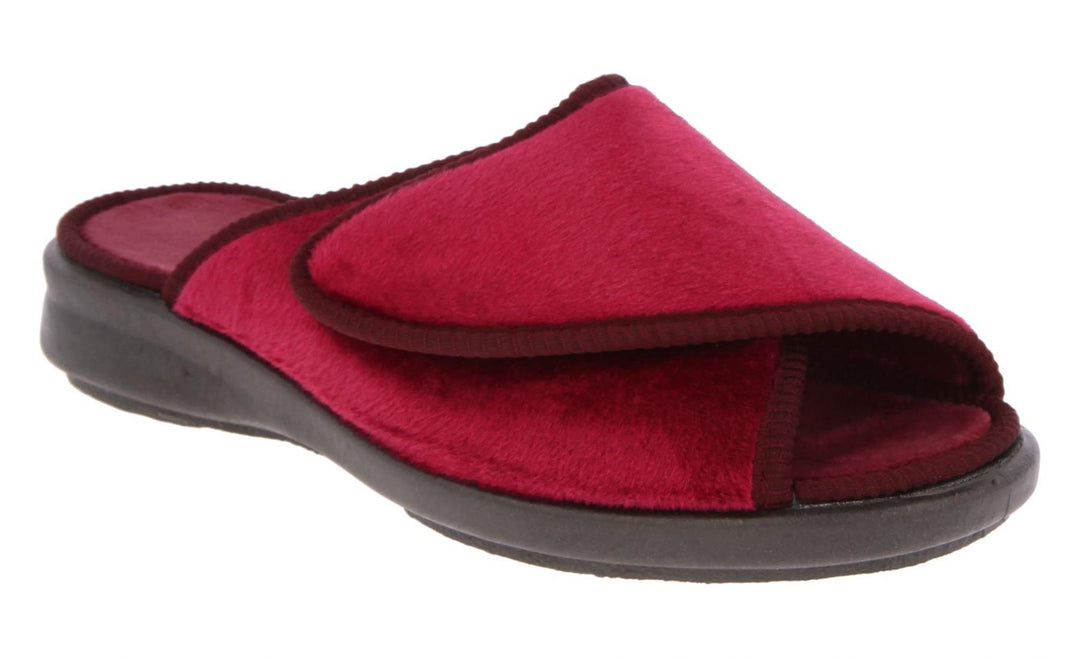 Womens Wide Fit DB Redstart Mule Slippers