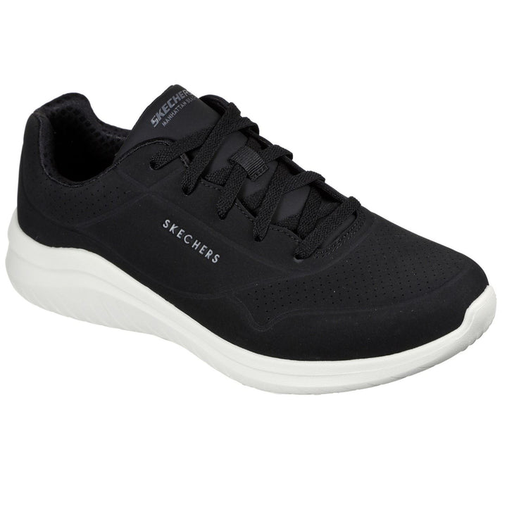 Men's Wide Fit Skechers 232209 Ultra Flex 2.0 Vicinity Sneakers - Black/White