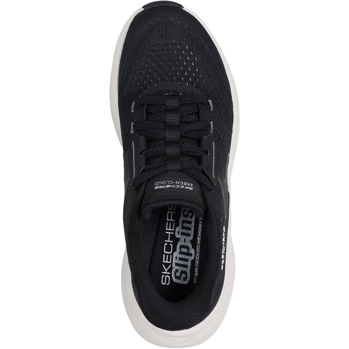 Women's Wide Fit Skechers 150565 Slip-ins Skech Cloud Plush Horizon Sneakers