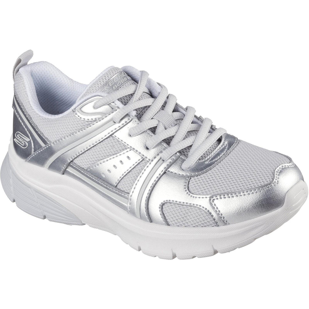 Women's Wide Fit Skechers 117770 Bobs Vamos Sneakers
