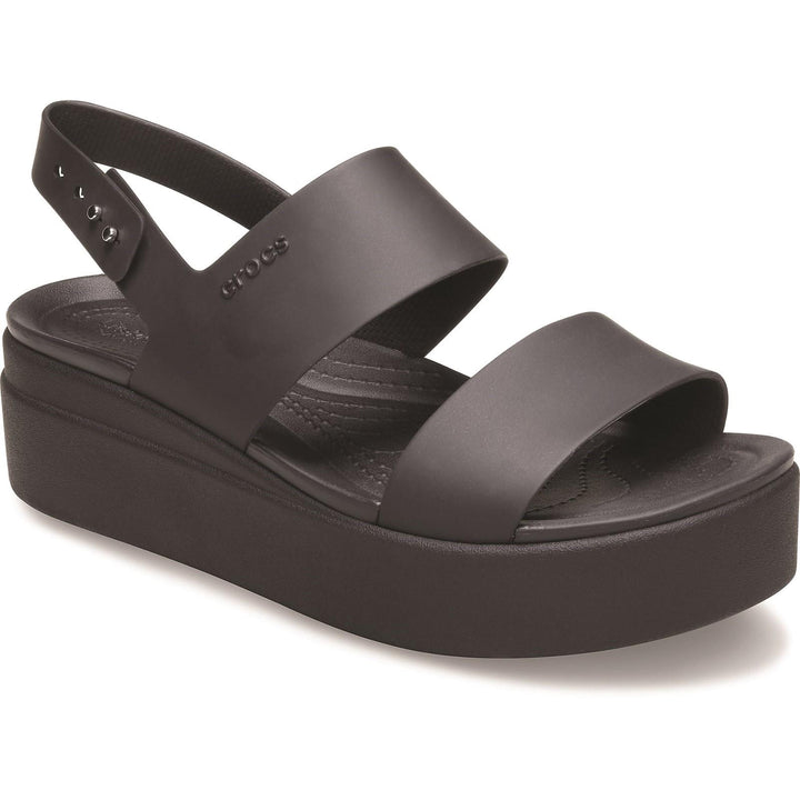 Women's Crocs 206453 Brooklyn Low Wedge Sandals