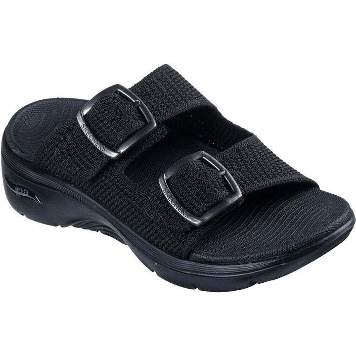 Women's Wide Fit Skechers Go Walk Arch Fit 2.0 Destined Sandals