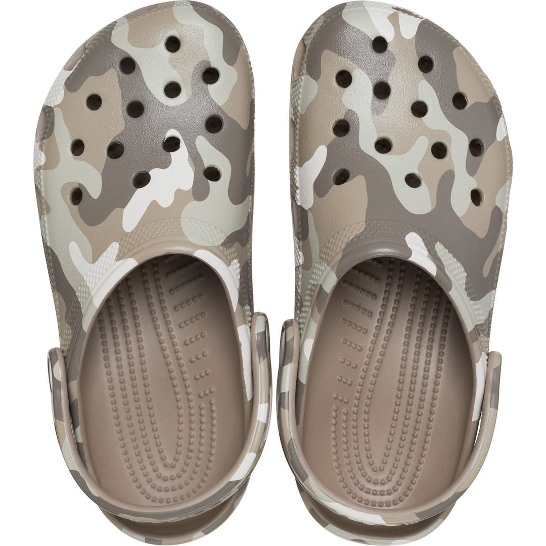 Unisex Wide Fit Crocs 206454 Seasonal Camo Sandals