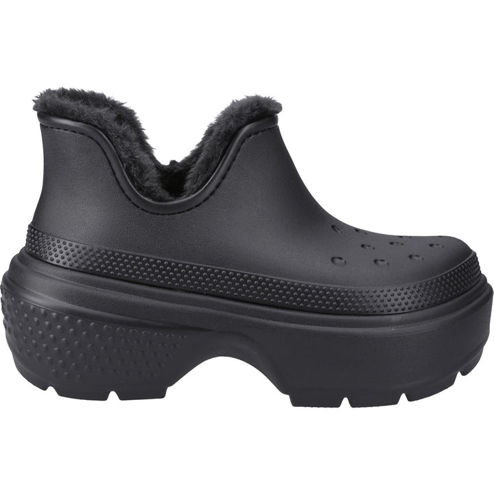 Women's Wide Fit Crocs 210673 Stomp Shorty Boots