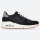 Women's Wide Fit Skechers 177857 Uno Vintage Dayz Sneakers