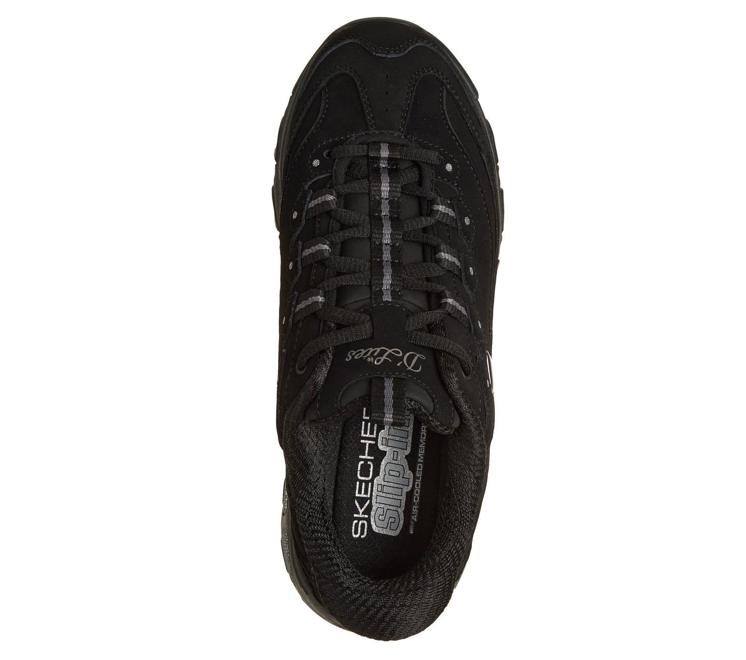 Women's Wide Fit Skechers 150543 Slip-ins D'Lites Classic Remix