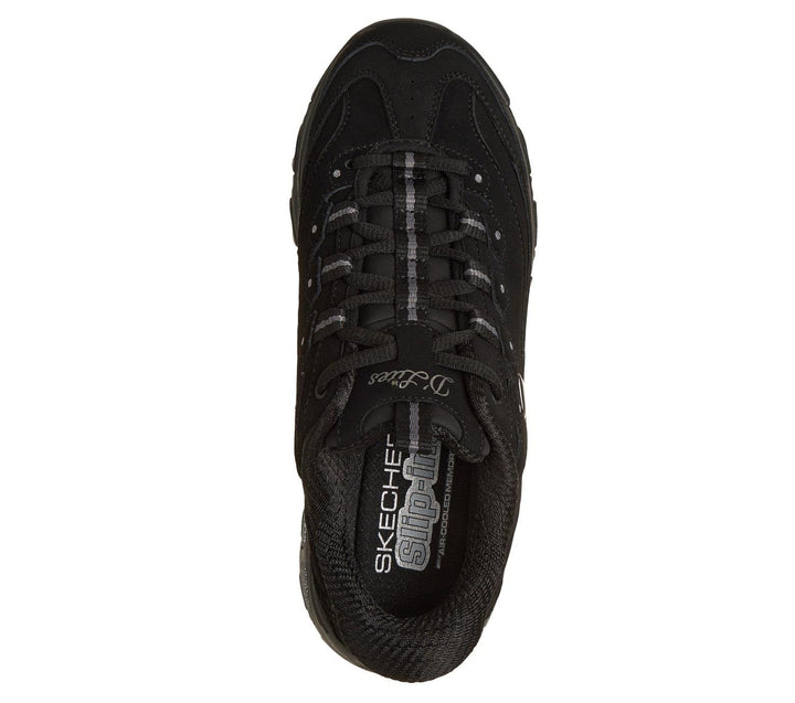 Women's Wide Fit Skechers 150543W Slip-ins D'Lites Classic Remix Sneakers