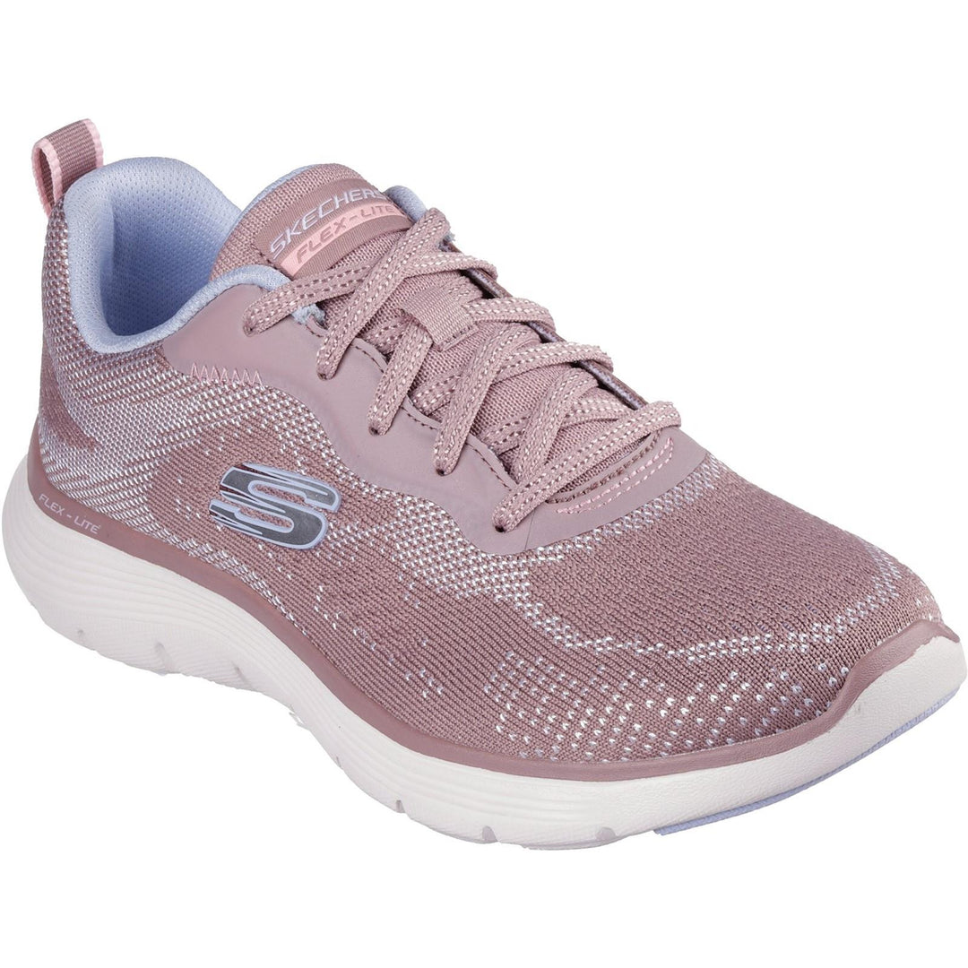 Women's Wide Fit Skechers 150210 Flex Appeal 5.0 Cruising Thru Sneakers