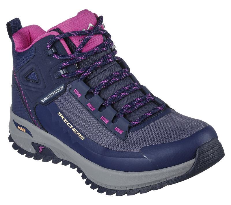 Women's Wide Fit Skechers 180086 Arch Fit Discover Elevation Gain Boots