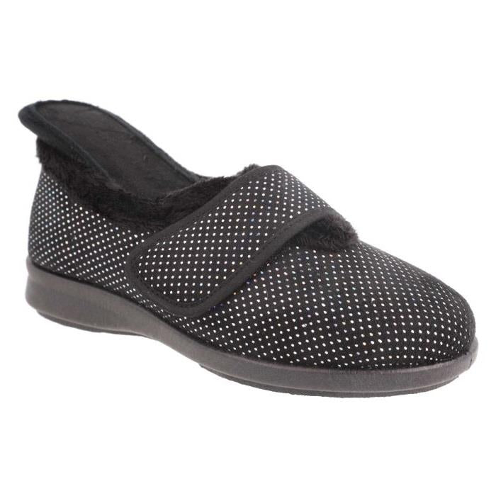 Women's Wide Fit DB Heidi Slippers