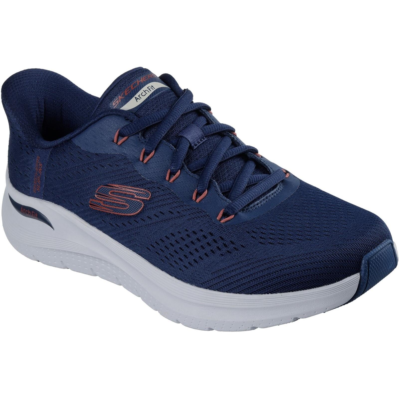 Men's Wide Fit Skechers 232712 Slip-ins Arch Fit 2.0 Lestur