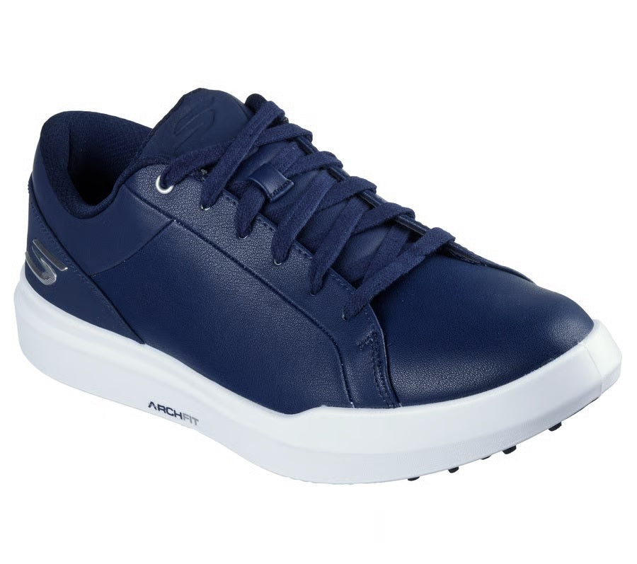 Men's Relaxed Fit Skechers 214128 Go Golf Drive 6 Waterproof Sneakers