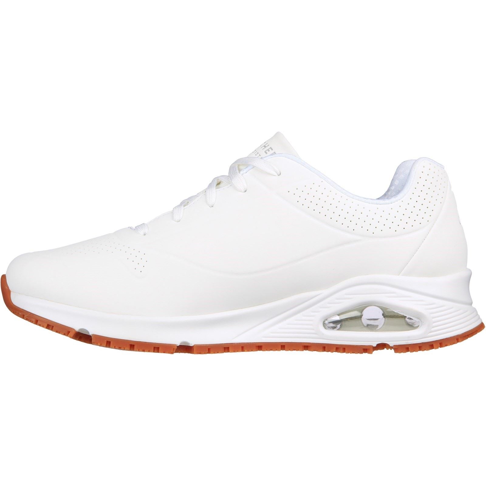 SKECHERS UNO MEMORY FOAM　ワイドフィット 23cm Amazon.com | Skechers Women's UNO-Two Much Fun Sneaker, Blue
