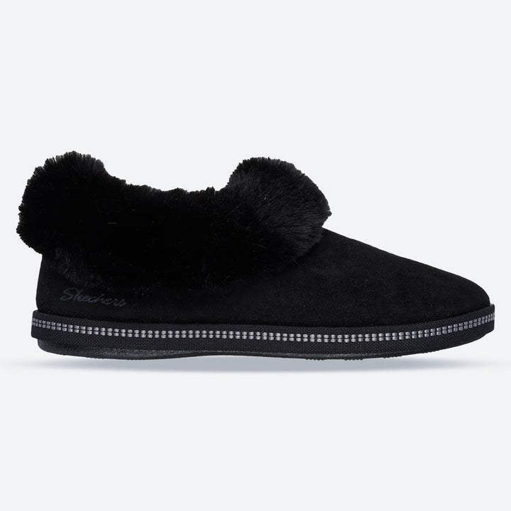 Women's Wide Fit Skechers 169012 Cozy Campfire Winter Nights Slippers