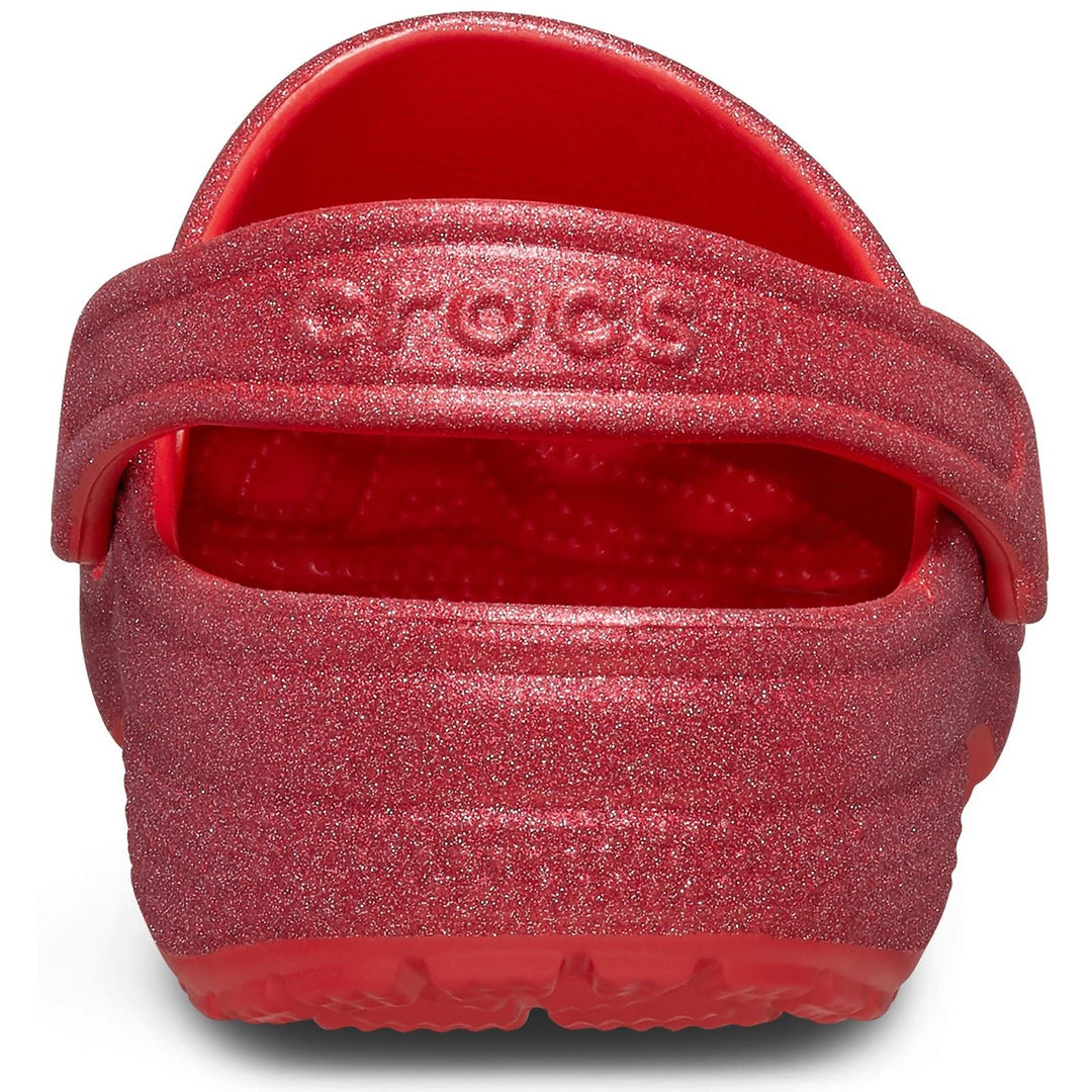 Unisex Wide Fit Crocs 205942 Glitter Clog Sandals