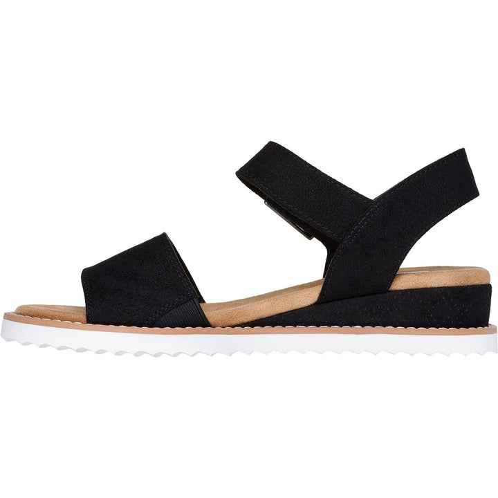 Women's Wide Fit Skechers 114147 Bobs Desert Kiss Serendipitous Sandals