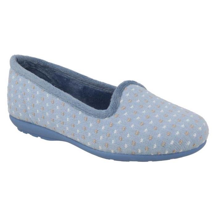 Women's Wide Fit DB Lacey Slip-on Slippers