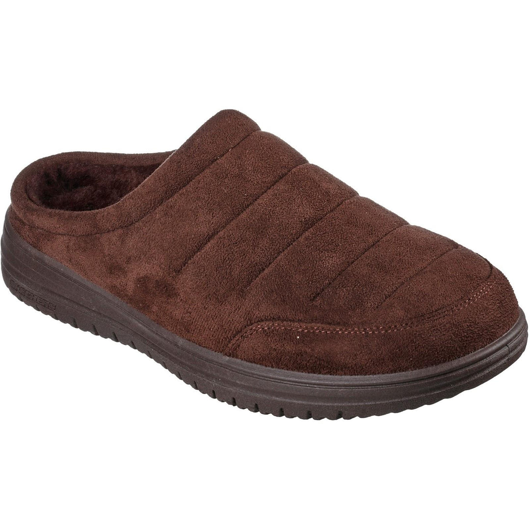 Men's Relaxed Fit Skechers 204636 Murette Garvanza Slippers