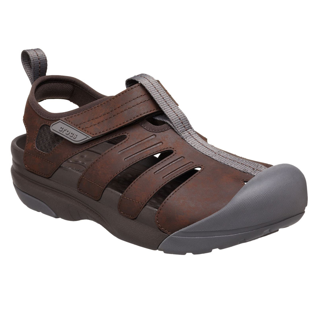 Unisex Wide Fit Crocs 209857 Yukon Fisherman Sandals