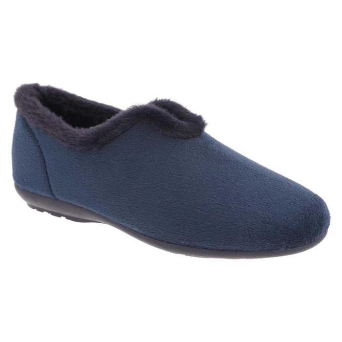 Women's Wide Fit DB Faye Slip on Slippers
