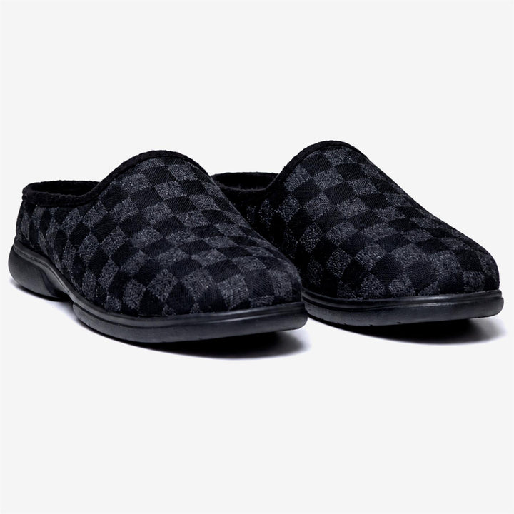 Men's Wide Fit Tredd Well Clarkson Mule Slippers