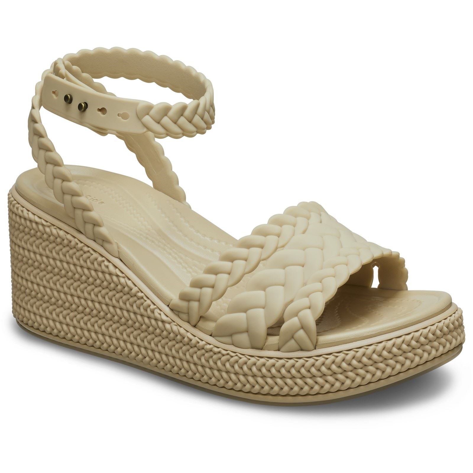 Women's Crocs 209994 Brooklyn Buckle Sandals | Crocs | Wide Fit