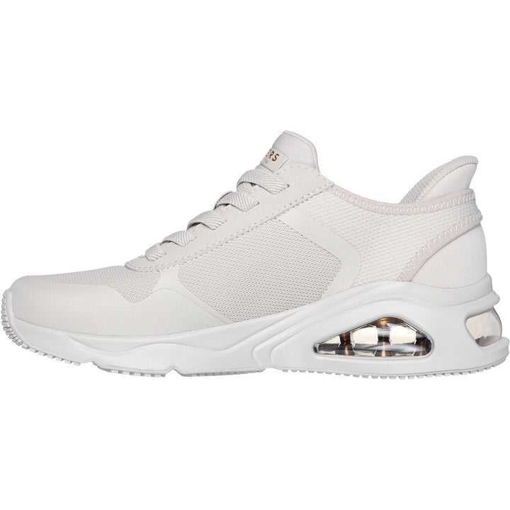 Women's Wide Fit Skechers 177116 Slip-ins Tres Air Uno Easy Steppers Sneakers