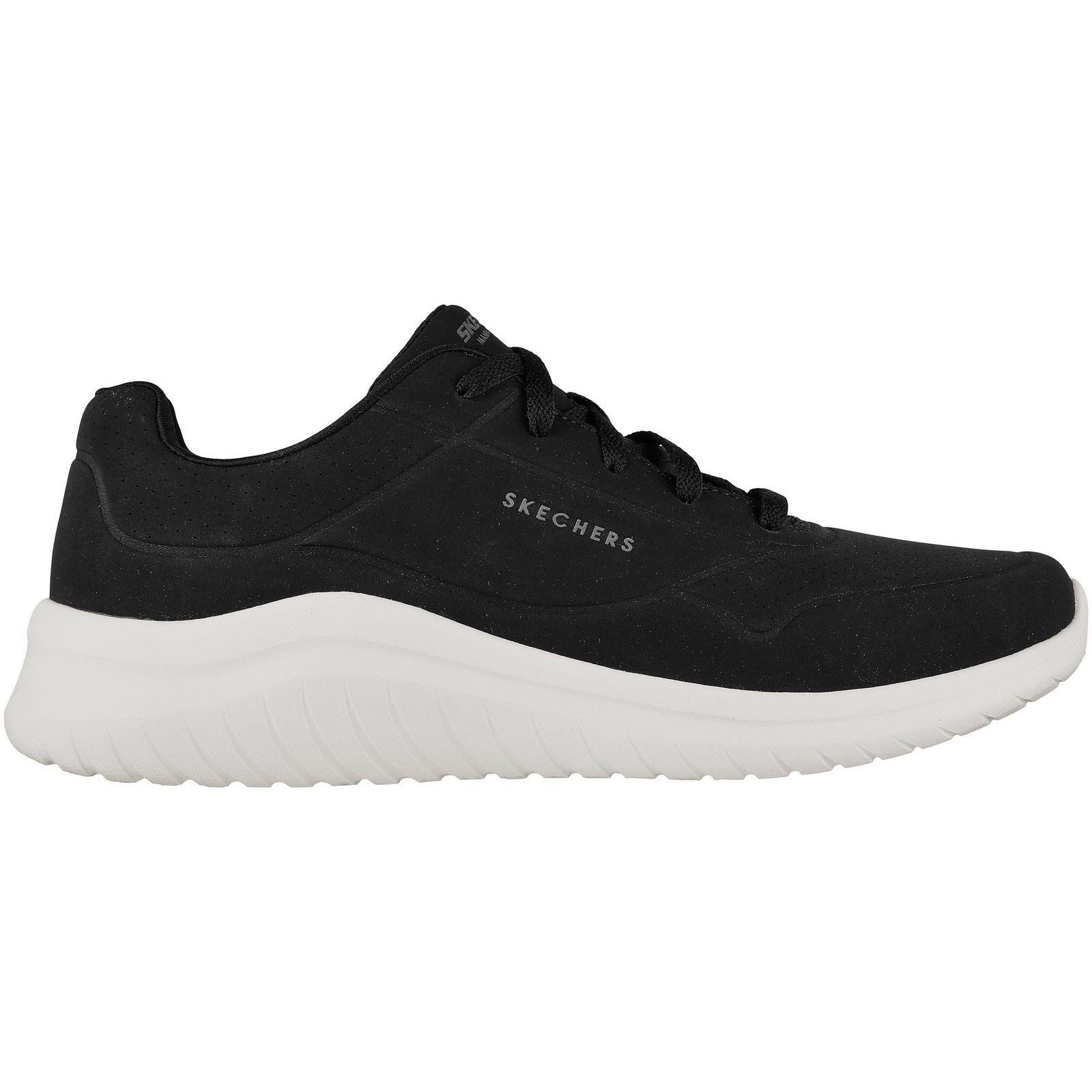 ベーやん Skechers Strap Wide Mesh cushion Air Cool Mens Black