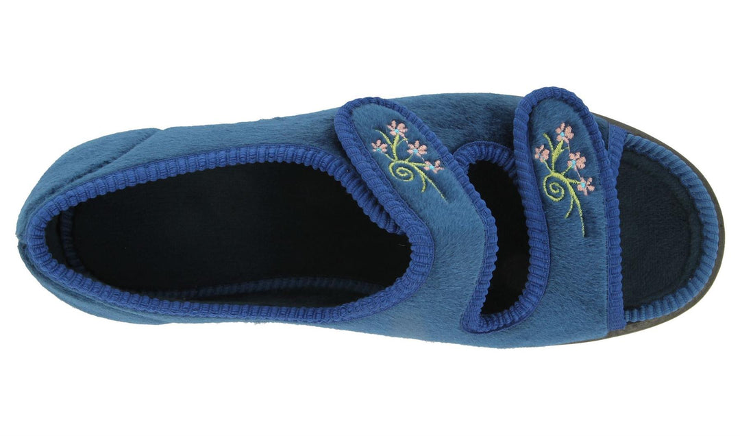 Womens Wide Fit DB Ace 2 Slippers