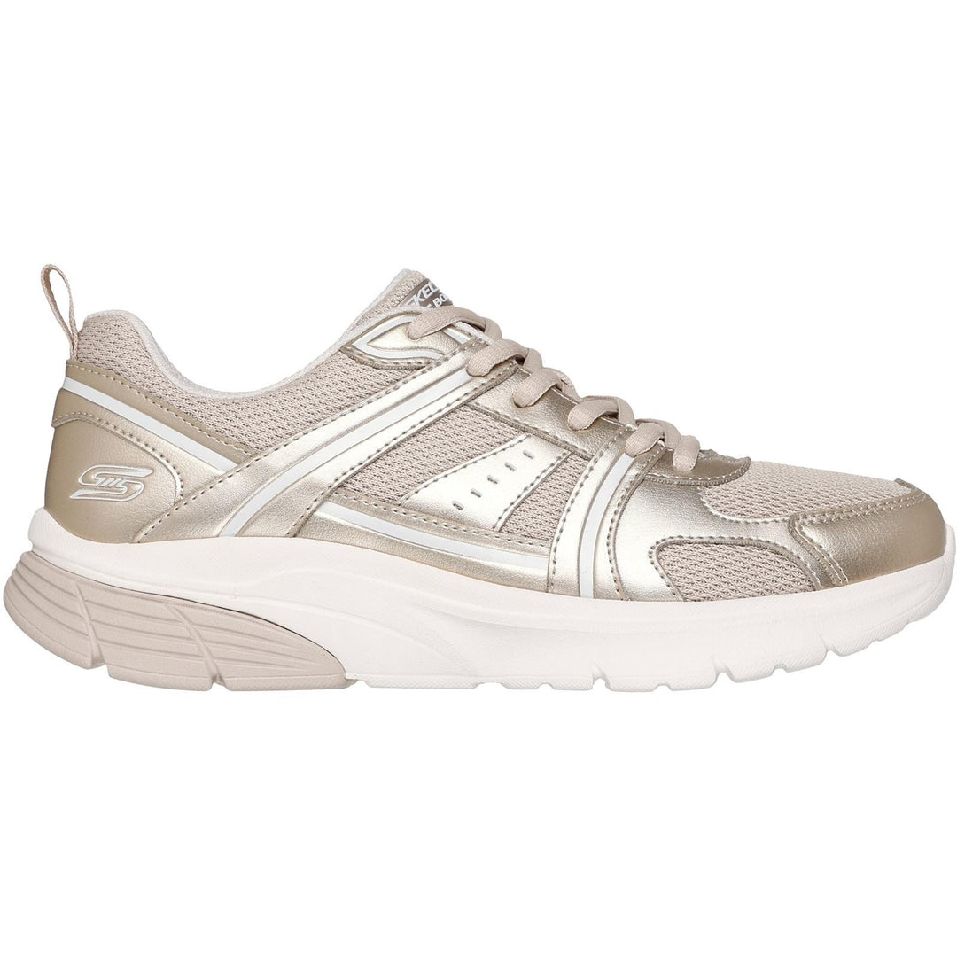 Women's Wide Fit Skechers 117770 Bobs Vamos Sneakers