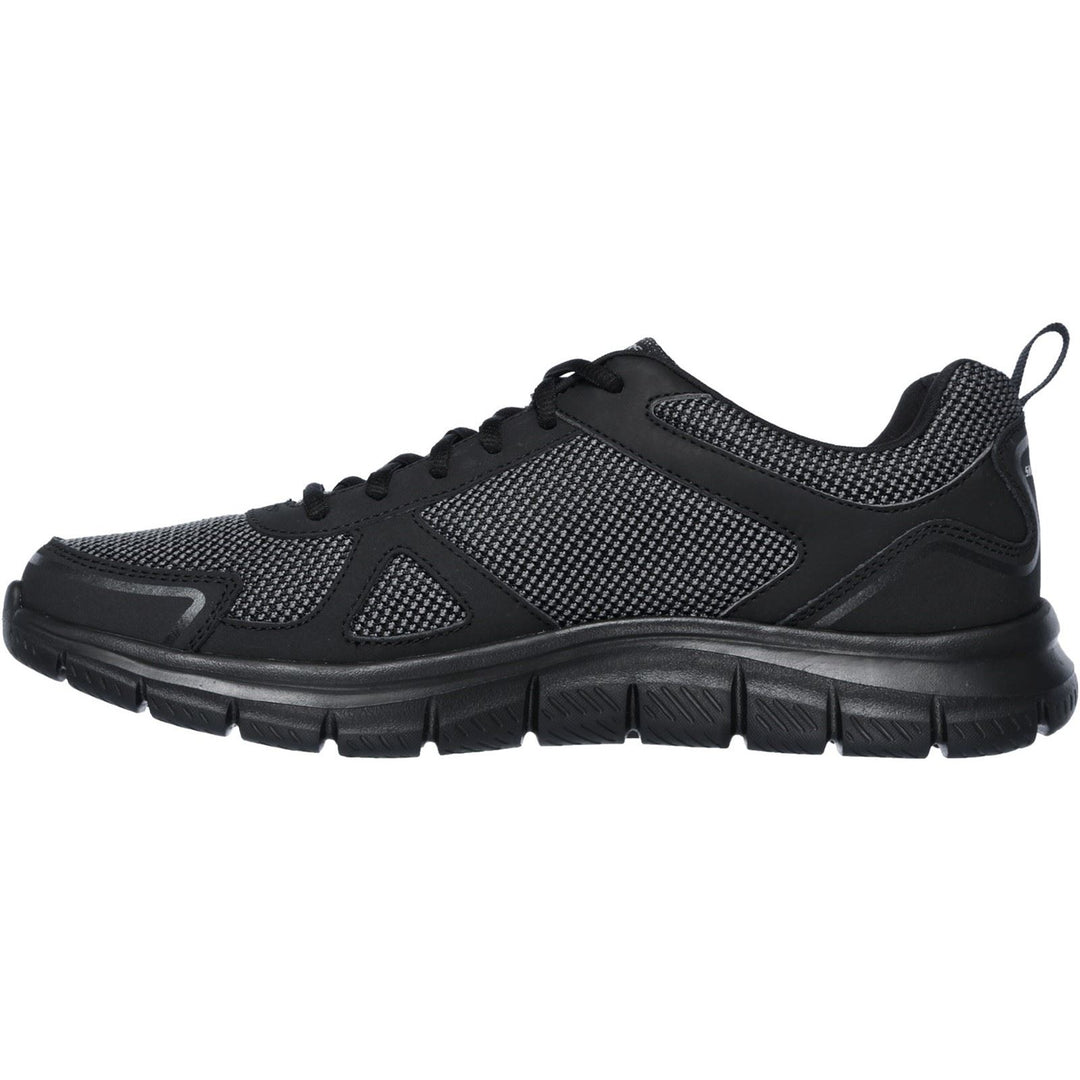 Men's Wide Fit Skechers 52630 Track Bucolo Sports Sneakers - Black