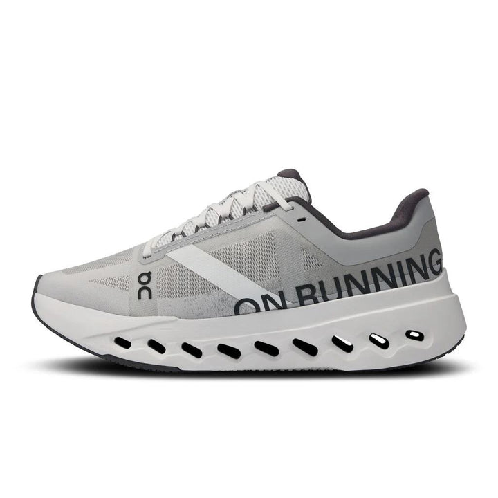 Women's Wide Fit On Running QC Cloudsurfer Next Wide Training Sneakers - Glacier/White