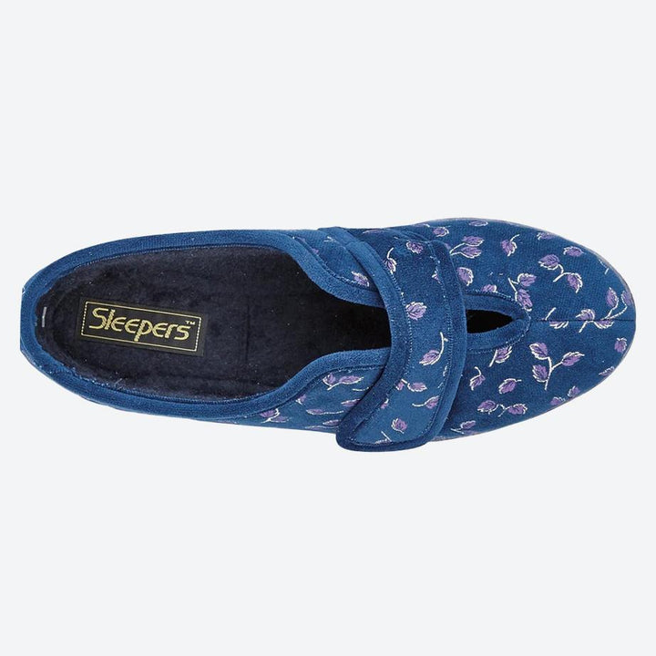 Womens Wide Fit Sleepers LS941NC Ivy Slippers