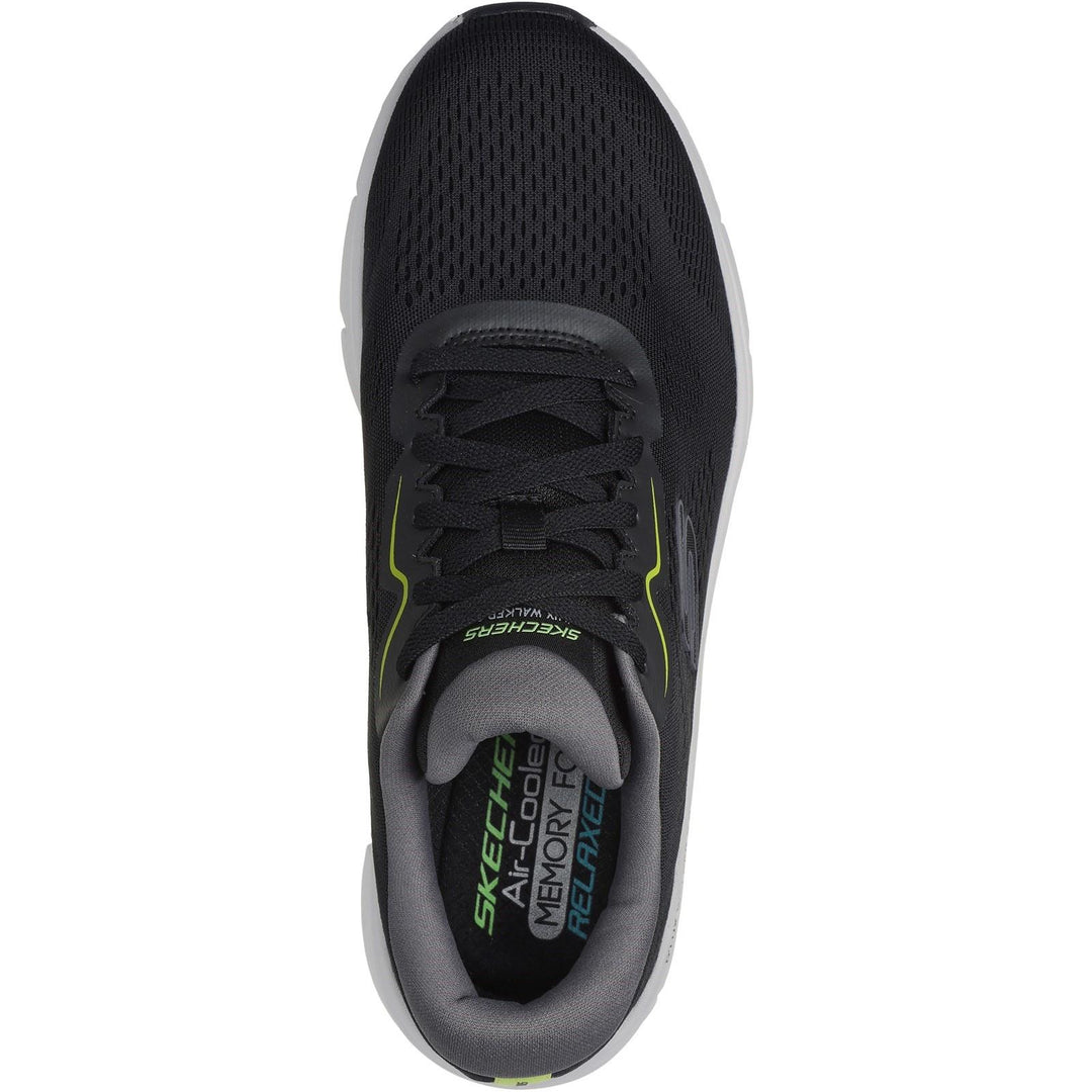 Men's Wide Fit Skechers 232714 D'lux Walker 2.0 Swave Sneakers