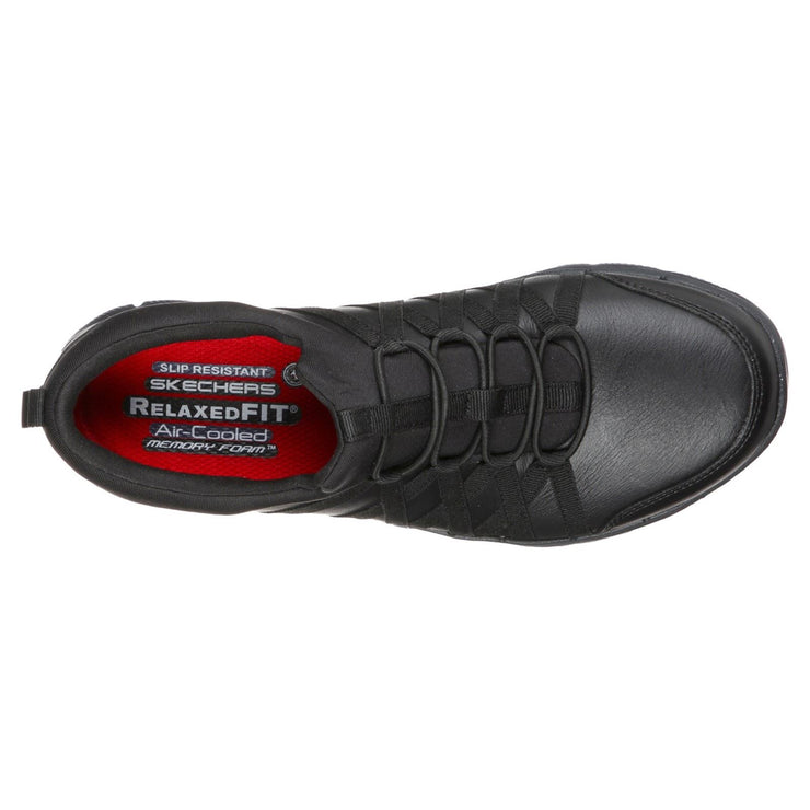 Women's Wide Fit Skechers 77283EC Ghenter Dagsby Occupational Sneakers