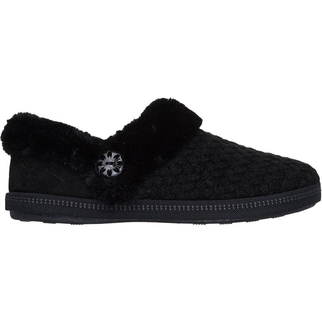 Women's Wide Fit Skechers 169041 Cozy Campfire Frosty Promise Slippers
