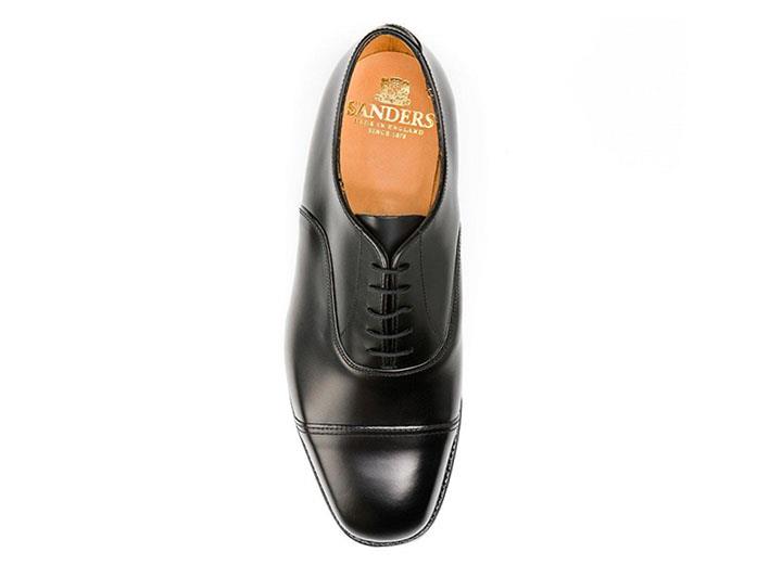 Mens Wide Fit Sanders Oxford Shoes