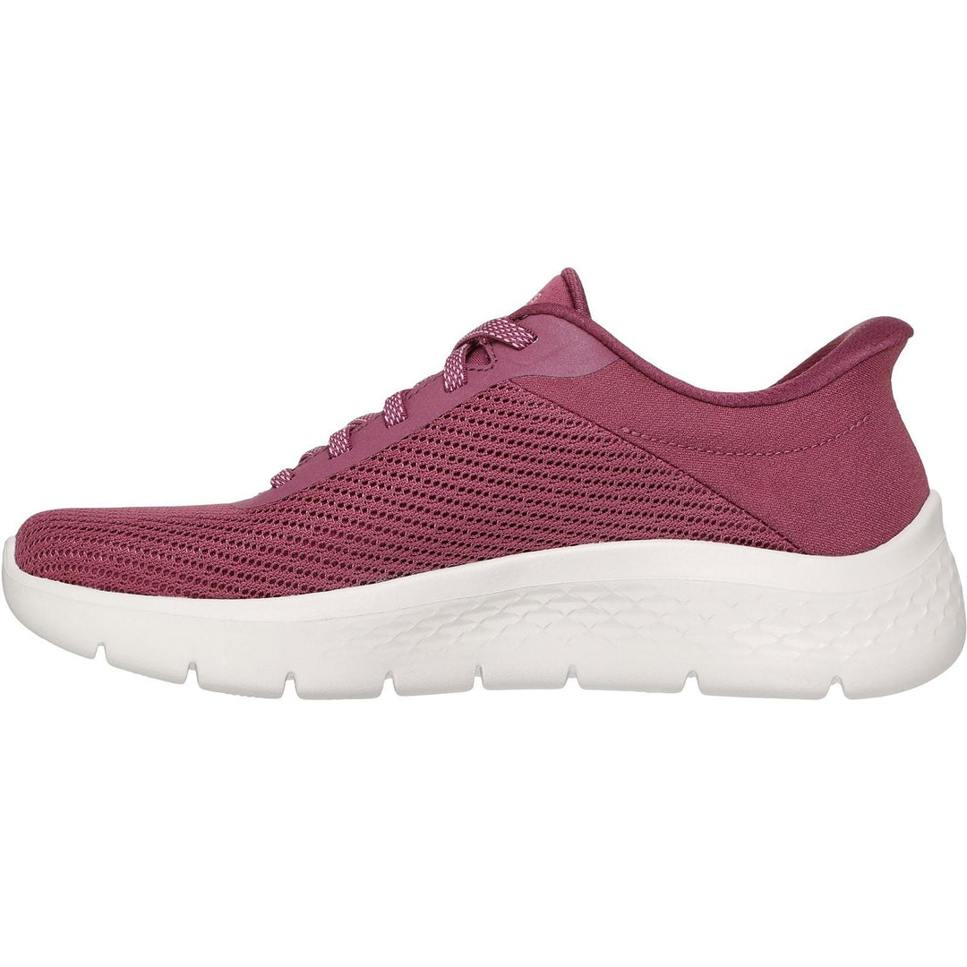 Women's Wide Fit Skechers 125516 Slip-ins Go Walk Flex Carla Sneakers