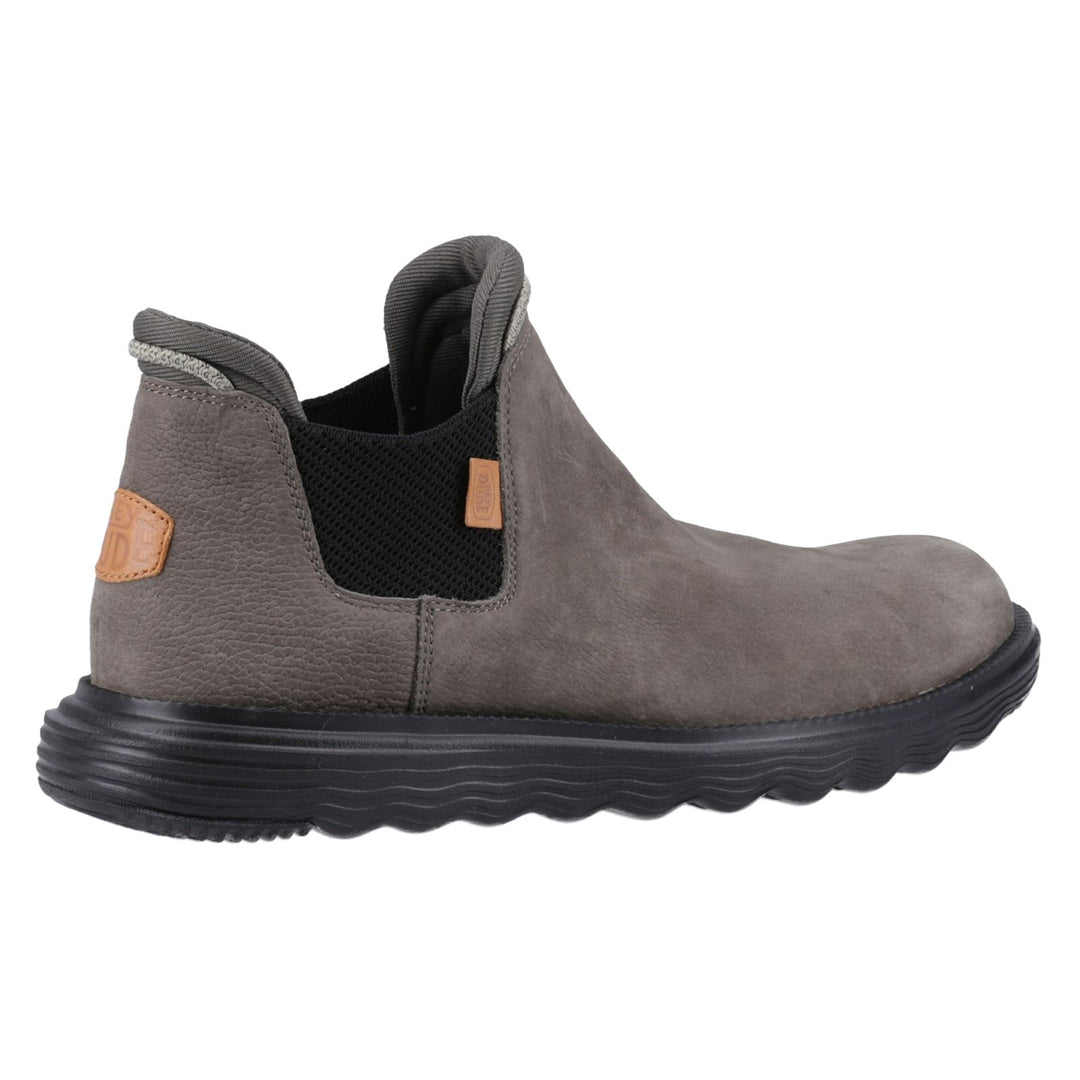 Men's Wide Fit Heydude 40187 Branson Classic Slip On Boots - Grey