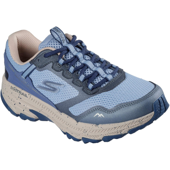 Women's Wide Fit Skechers 129525 Go Run Trail Altitude 2.0 Ravine Sneakers